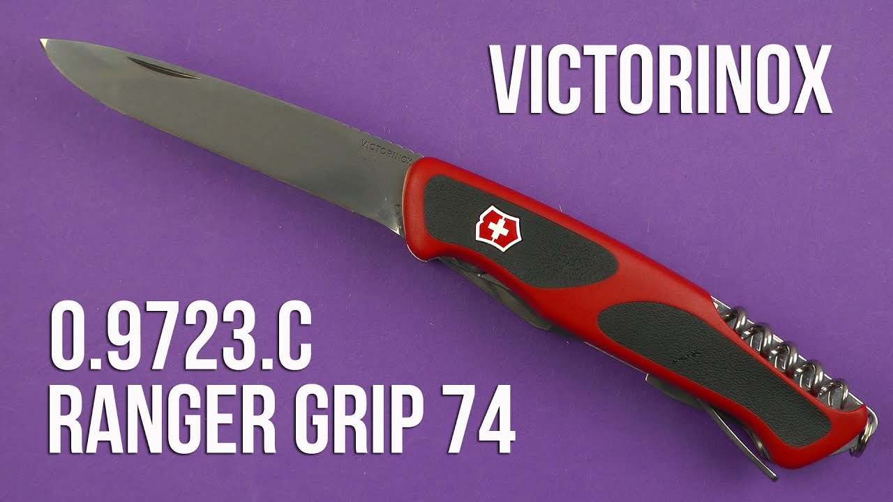 Распаковка Victorinox RangerGrip 74 (0.9723.C) - YouTube