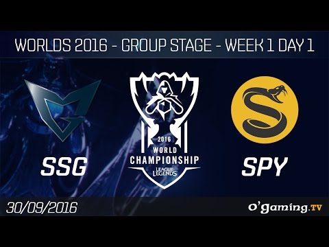 SSG vs SPY - World Championship 2016 - Group Stage Week 1 Day 1