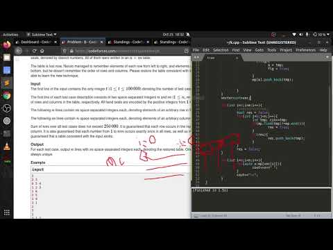 Codeforces Round 679 | Problem B | A new Technique #codeforces #round679