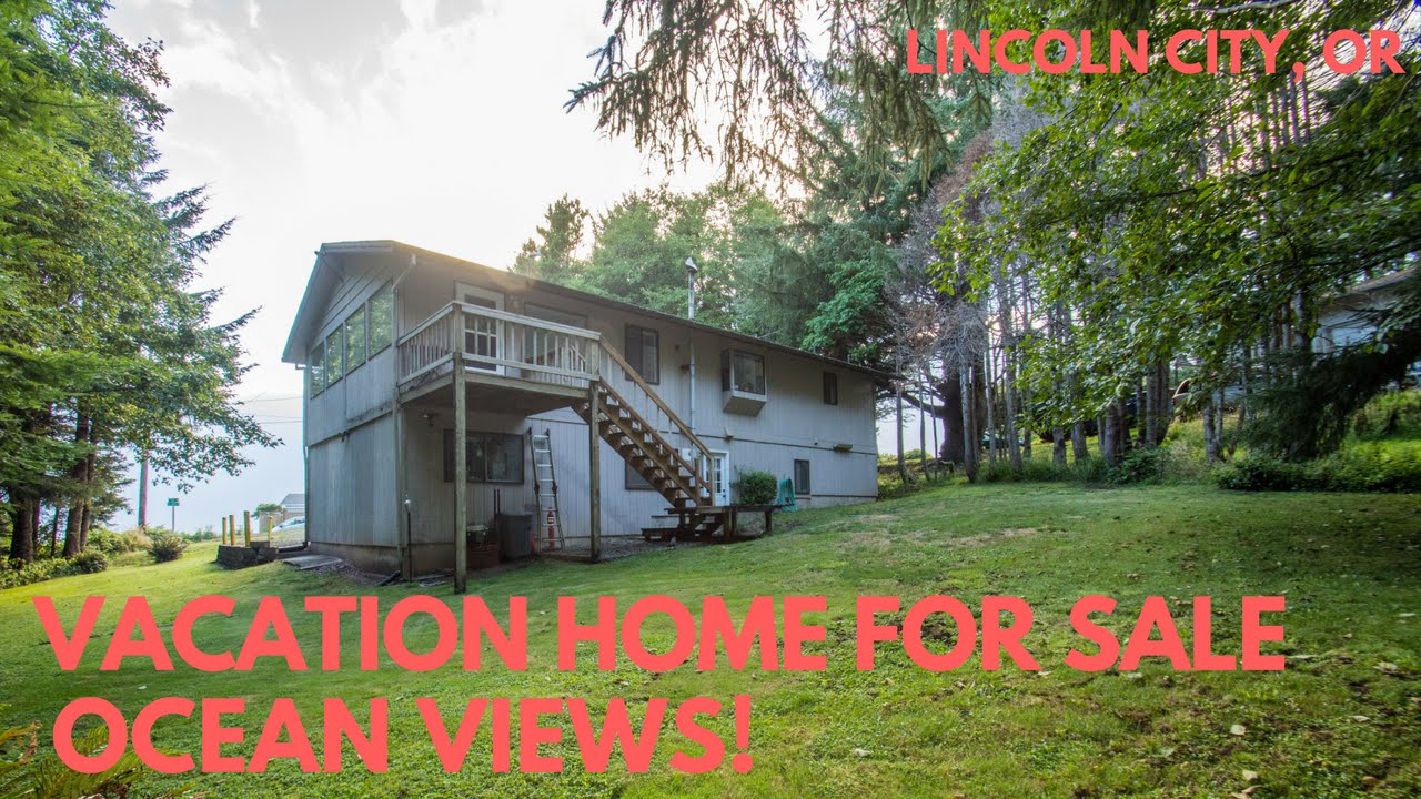 Lincoln City vacation Home For SaleOcean ViewsRoad's End neighborhood