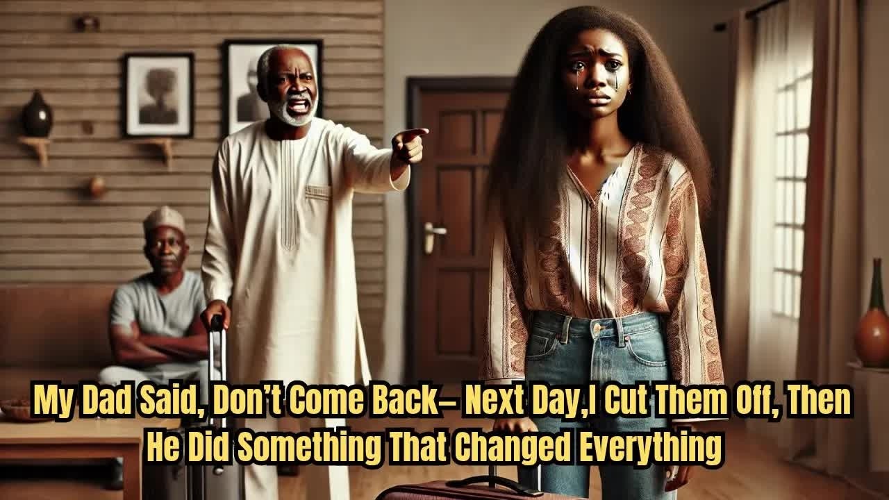 My Dad Said, Don’t Come Back— Next Day,I Cut Them Off, Then He Did Something That Changed Everything