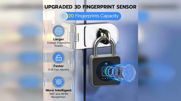 Review: eLinkSmart Fingerprint Gym Locker Lock, Keyless Biometric Padlock, Weatherproof Electr...