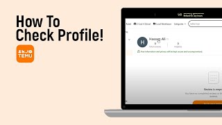 How to Check Profile on Temu Website [easy]