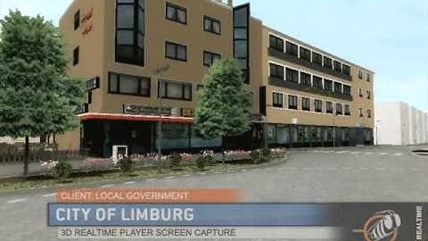 City of Limburg, 3D Realtime Interactive Visualization