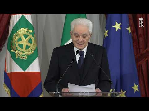 Mattarella incontra i referendari di nuova nomina della Corte dei Conti