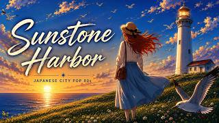 Sunstone Harbor 🌊 | Japanese City Pop 80s | Nostalgic Summer Anime Music