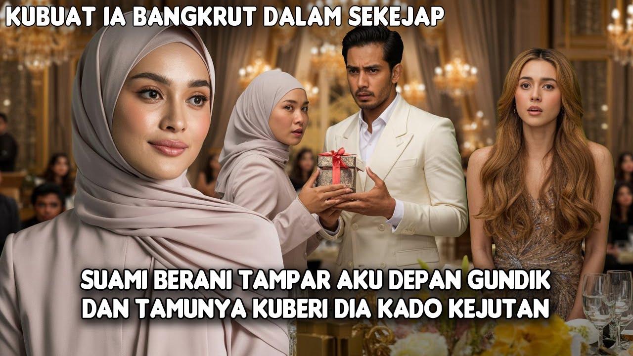 SUAMI BERANI TAMPAR AKU DEPAN GUNDIK DAN TAMUNYA KUBUAT IA BANGKRUT DALAM SEKEJAP @ceritabunda88