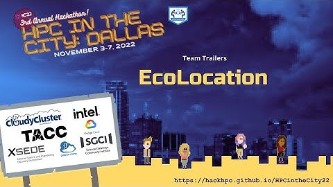 [HPC in the City: Dallas] “EcoLocation” -Team Trailer