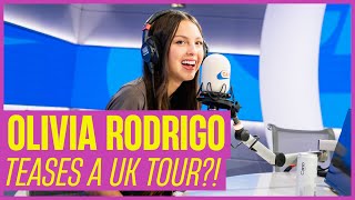 Olivia Rodrigo reveals WHO inspired her new album 'GUTS' and hints a UK tour!