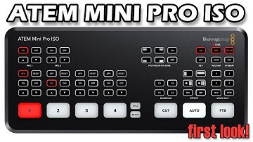 Live Stream #79 - ATEM Mini Pro ISO - First Look!