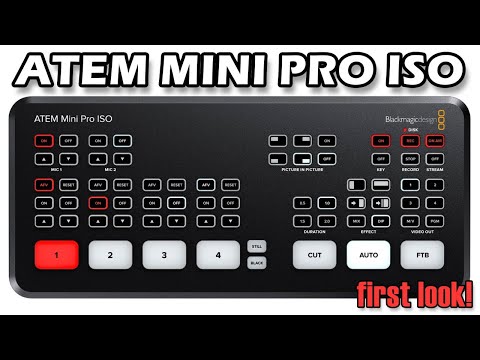 Live Stream #79 - ATEM Mini Pro ISO - First Look! - YouTube