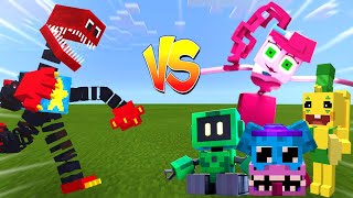 Poppy Playtime Chapter 2 vs Project Playtime Boxy Boo | Minecraft Battle