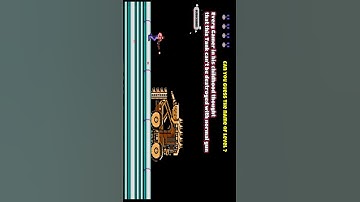 Only Real Gamers Remember This Contra Level!