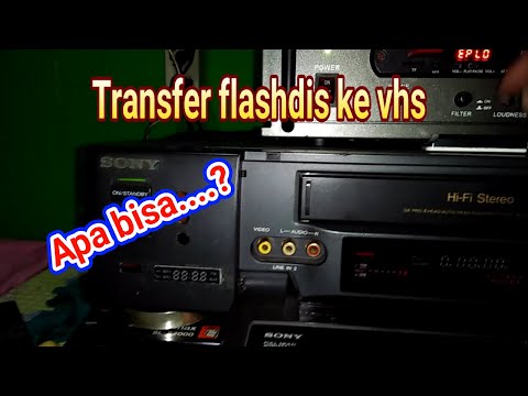 Video: Cara Merekam Dari VCR Ke Disk