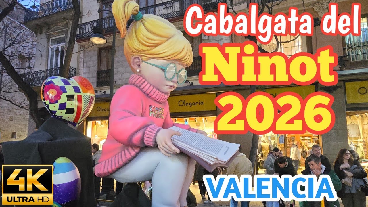 Cabalgata del Ninot 2026 valencia #CabalgatadelNinot #Fallas26 #Valencia 