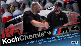 | Justin Dean from KCX USA Drops by to Help Me Detail a Frozen White BMW M4