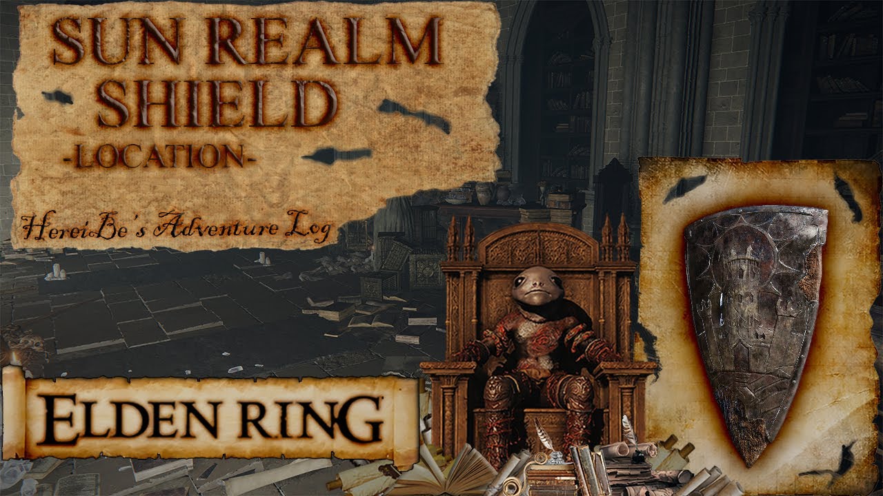 Sun Realm Shield Location Elden Ring YouTube