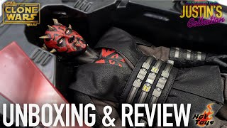 Hot Toys Darth Maul Star Wars The Clone Wars Unboxing & Review