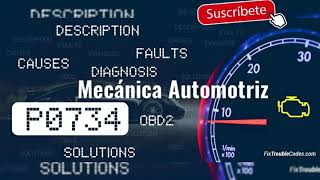 Codigo P0734 OBD2