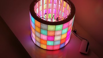 LED matrix cylinder WS2812 Raspberry Pi Zero