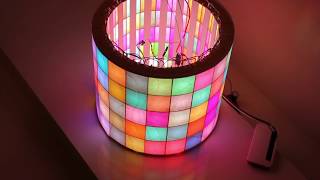 LED matrix cylinder WS2812 Raspberry Pi Zero