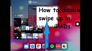 How to Remove or disable “swipe up to go home” gesture? : ipad Resimi