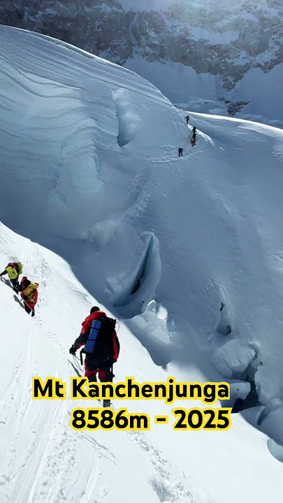 Mt Kanchenjunga 8586m-2025 camp-4 #musica #flamenco #reggaeton #bachata #kanchenjunga #mountains