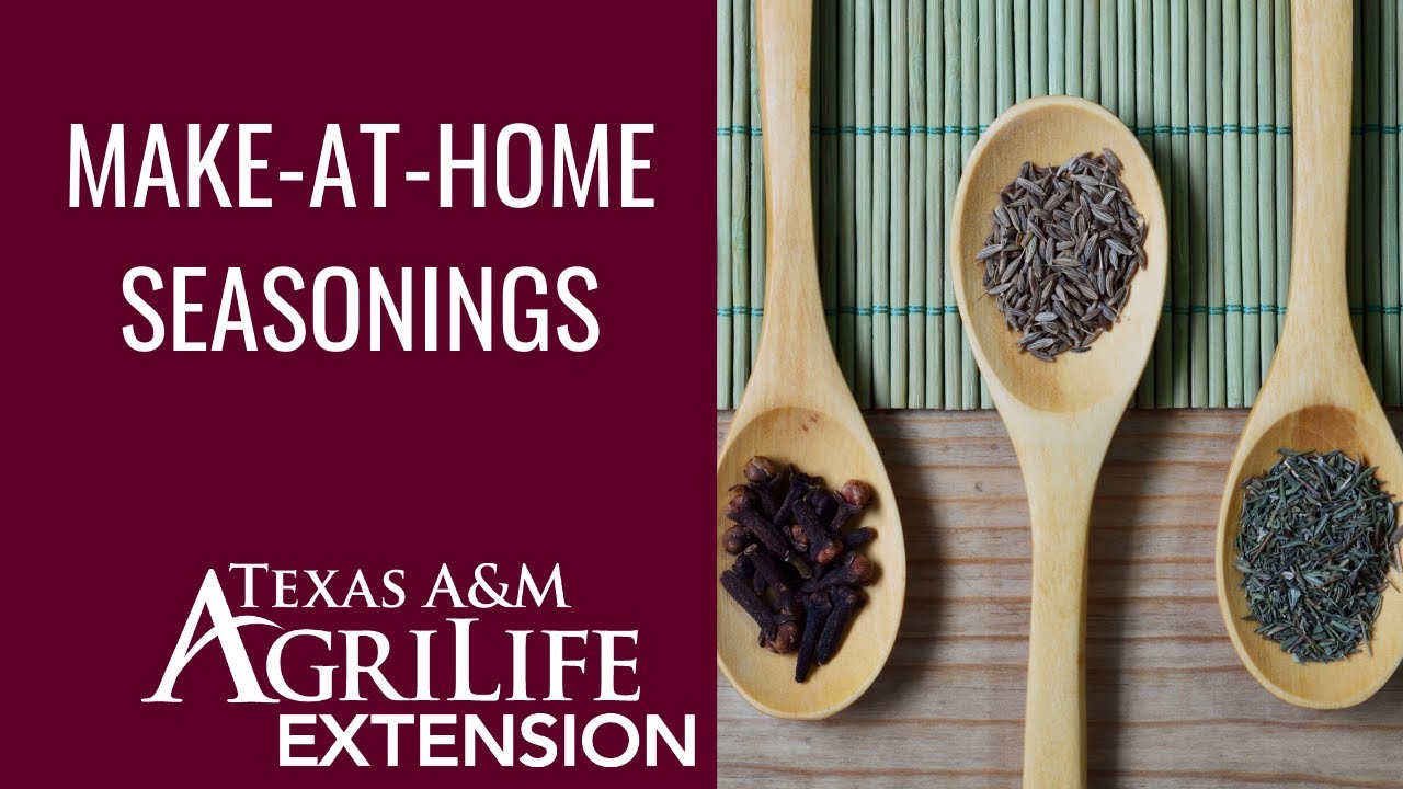 Seasonings - YouTube