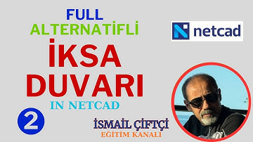 İKSA DUVARI - ALTERNATİFLİ (FULL) İKSA TAŞ DUVARI ÇİZİM MAKROSU