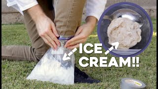 Making Ice Cream in a Bag (While Exercising!)