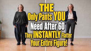 Only These 7 Pants Will INSTANTLY Make You Look Elegant at 60