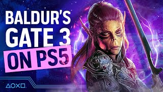 Baldur's Gate 3 ainda agora chegou à PS5 e já tem a melhor nota no