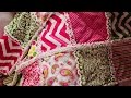 How to make a rag quilt (Sewing tutorial for beginners)