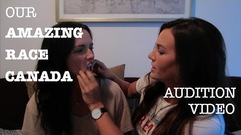 AMAZING RACE AUDITION (S4 Winners Steph & Kristen)