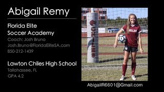 Abigail Remy - soccer highlights