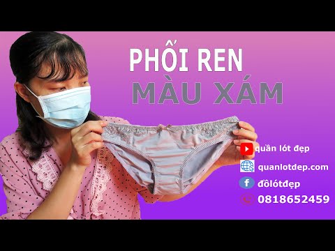 Video Thêm một chiếc màu xám có ren - youtube