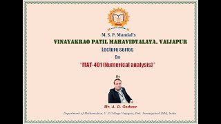 MAT-401-2-Bisection method
