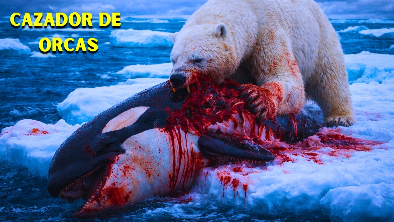 El temible oso polar que aprendió a cazar orcas… pero subestimó al océano!