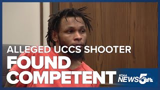 Alleged UCCS shooter found competent in second evaluation, here's what's next