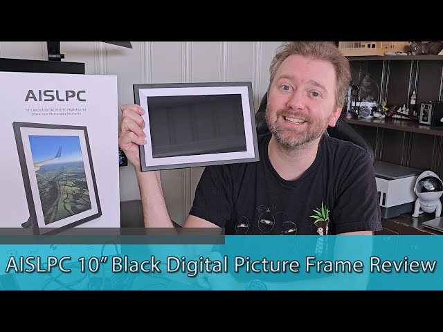 AISLPC 10 inch Black Digital Picture Frame Review 