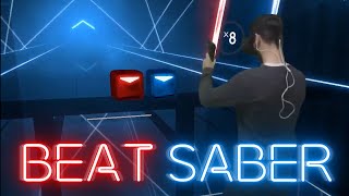 Beat Saber in mixed reality with LIV