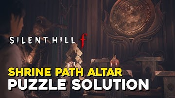 Silent Hill f Shrine Path Altar Puzzle Solution (All Difficulties)