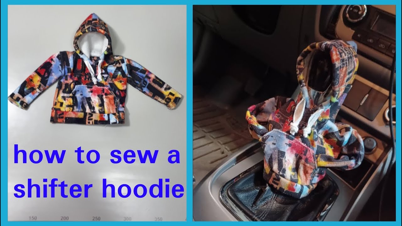 How to sew a shifters hoodie/The best gift for your friend #shifterhoodie  #gift #sew 