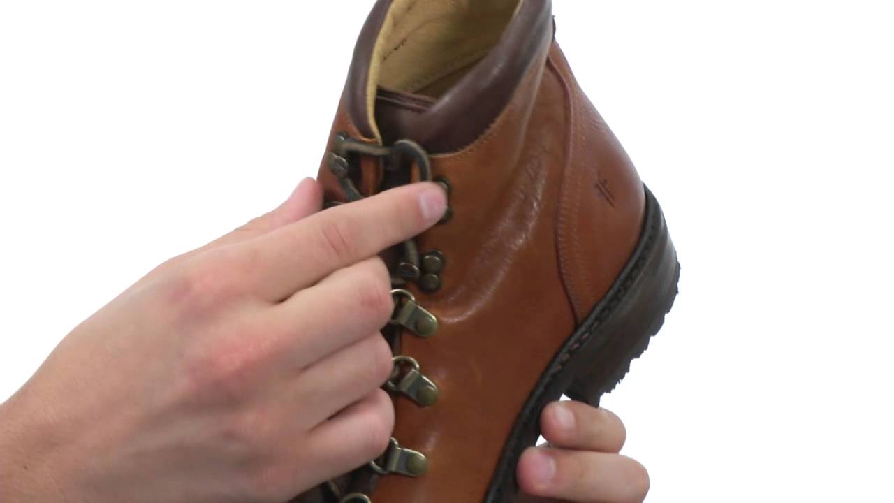 Frye Rogan Alpine Hiker Leather Boots Mens Size 11.5 Lace Up Shoes Frye Men main image 3