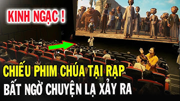 🔴 Breaking News! Onverwachts werd er een christelijke film in de bioscoop vertoond en gebeurde er...