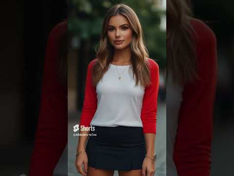AI Mini Skirt Fashion Week