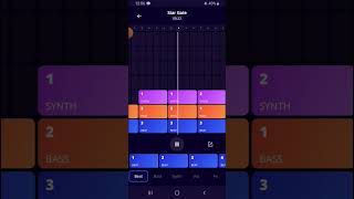 synthwave music on beat jam app screenshot 2