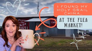 I Found My HOLY GRAIL China Collection at the Flea Market ✨