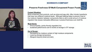 Schwan's Bold Open Reverse Pitch Challenge: Preserve Freshness of Frozen Foods Update