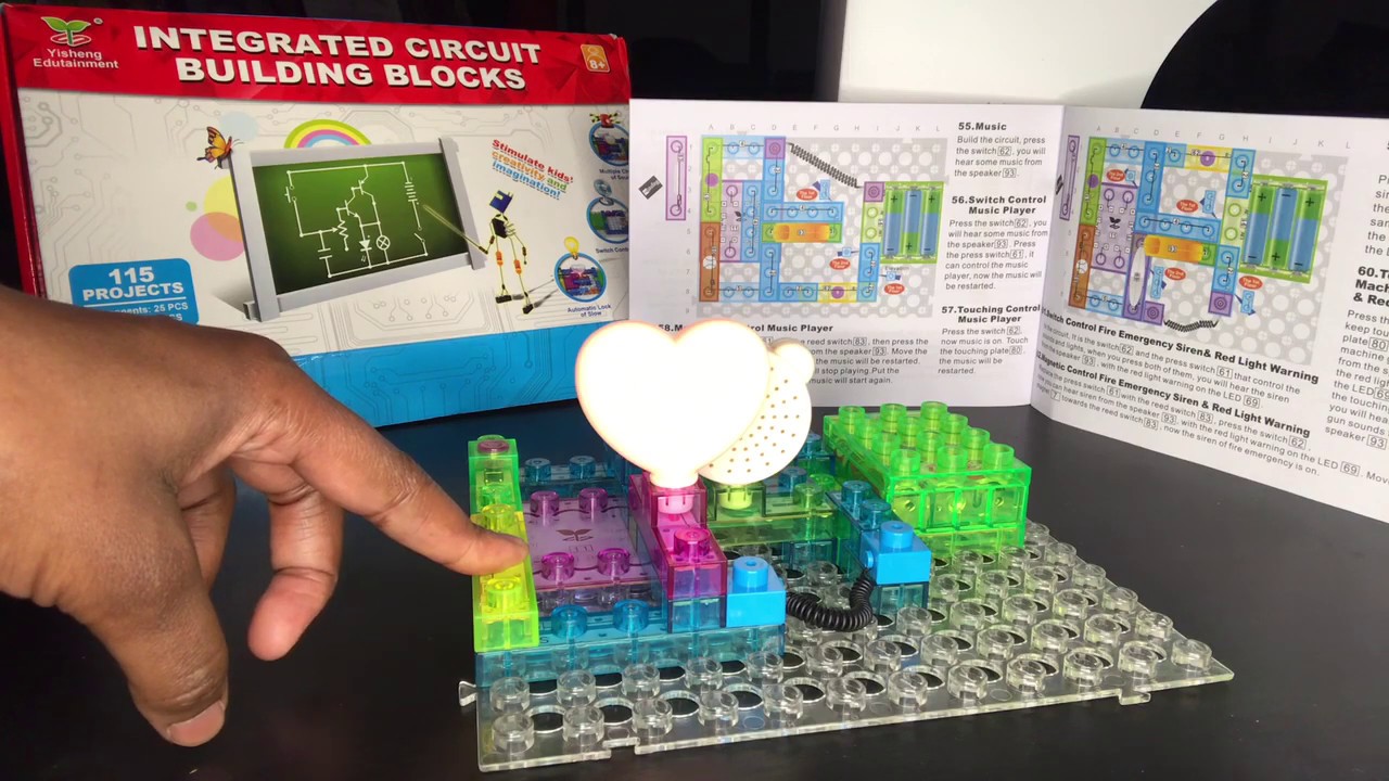 Integrated Electronic Circuit Building Blocks- TOUCHING CONTROL